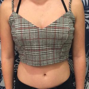 Cropped tank top